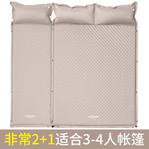 可攜式戶外露營帳篷折疊氣墊床友自動充氣墊野營睡侶充氣床墊打地鋪