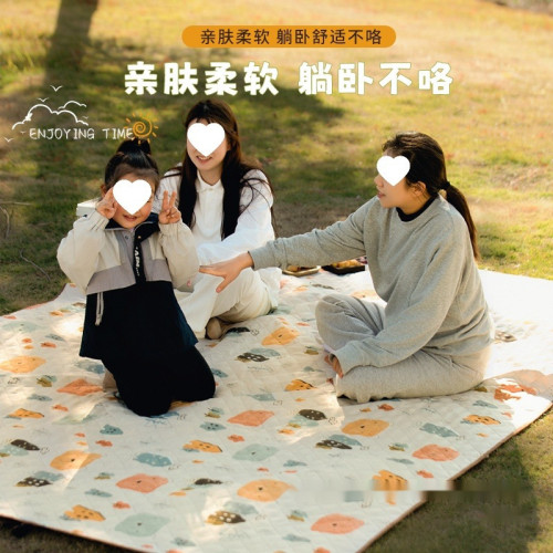 草地帳篷地墊野營沙灘露營可攜式墊子野炊戶外加厚防水野餐墊防潮墊
