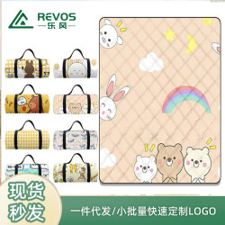 超音波野餐墊加厚野營地墊可攜式沙灘露營墊防水戶外出遊裝備防潮墊