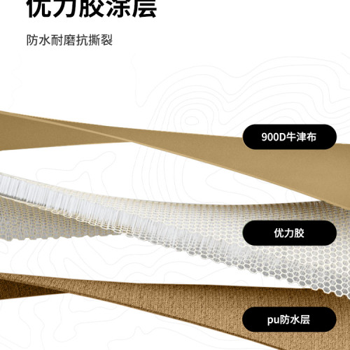 戶外帳篷地布900D加厚牛津布野餐墊耐磨防水墊子露營天幕地蓆防潮