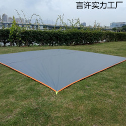 戶外加厚可攜式超大防潮地蓆耐磨防紫外線地墊遮陽棚天幕野餐