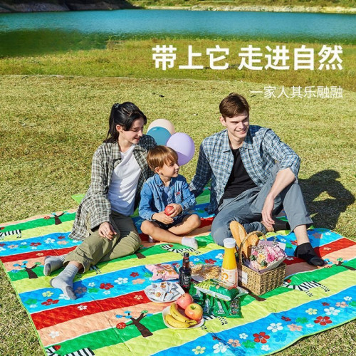 戶外地墊可機洗野餐墊加厚外出隔潮地墊帳篷地墊可折疊野外露營墊