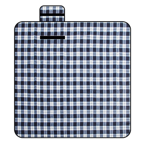單絨面野餐墊折疊春遊墊子野餐毯防潮墊防水野營墊 戶外野餐布