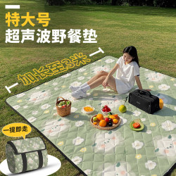 2025新款特大號戶外野餐墊防水防潮加厚春遊野炊露營防雨可攜式墊子