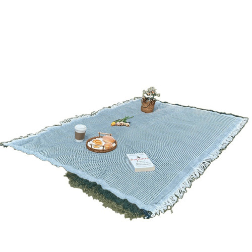 野餐墊法式文藝ins戶外露營通用加厚雙面野餐布桌布網紅拍照墊子