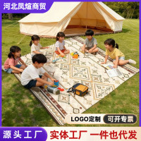 野餐墊戶外露營地墊草坪野炊墊防水防潮加厚墊子帳篷墊子不沾草