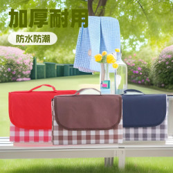 戶外野餐墊加厚牛津布沙灘墊可攜式公園郊遊防水防潮墊子野炊地墊