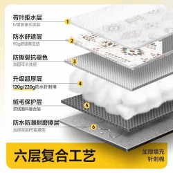 ✅野餐墊加厚帶鋁模戶外露營帳篷折疊可攜式防水帳篷墊加厚防水沙灘