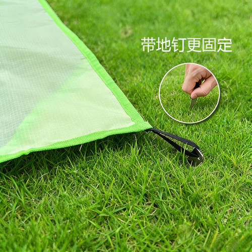 超輕可攜式野餐墊口袋地墊布防水防潮露營戶外出遊沙灘草地公園墊子