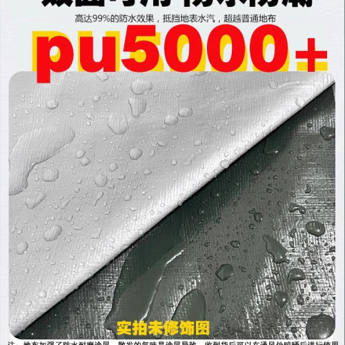 戶外露營防潮墊加厚地蓆帳篷底部地布防髒休閒野餐地墊防水墊