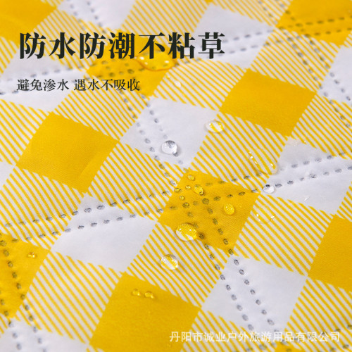 野餐墊防潮墊戶外用品帳篷墊草地墊加寬郊遊野餐布超音波野餐墊