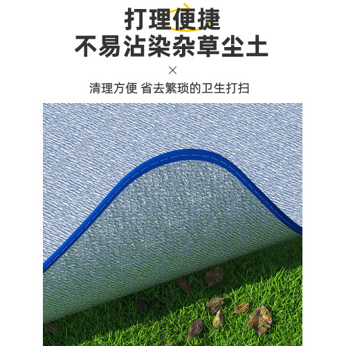防潮墊加厚戶外野餐墊防水露營帳篷睡墊宿捨打地鋪可攜式地墊子折疊