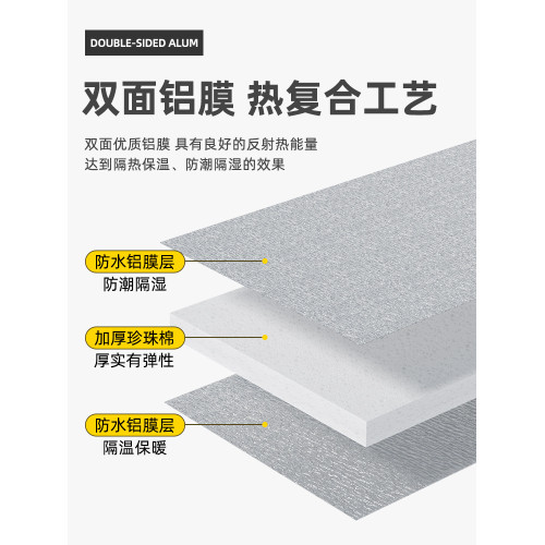 防潮墊加厚戶外野餐墊防水露營帳篷睡墊宿捨打地鋪可攜式地墊子折疊