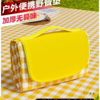 戶外野餐墊防水防潮加厚野炊墊野營沙灘帳篷地墊春遊墊子可攜式郊遊