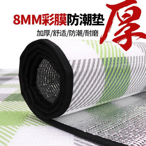 鋁膜防潮墊戶外露營加厚防水可攜式帳篷睡墊子家用打地鋪地墊野餐墊