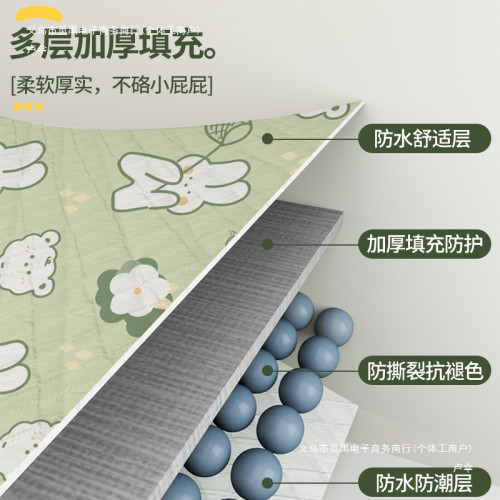 野餐墊防潮墊加厚戶外地墊可攜式野餐布露營野炊防水春遊草坪坐墊子