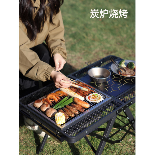 SunnyFeel山扉戶外露營折疊桌IGT桌子多功能可拆卸單元板組合桌