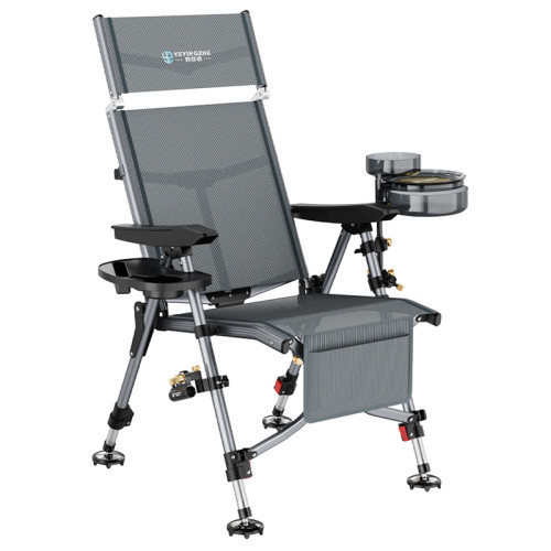 野營者歐式釣椅聚攏新款折疊便捷釣魚椅超輕多功能全地形躺椅釣凳