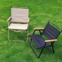 【】大號折疊椅戶外露營野營釣魚沙灘椅子扶手椅