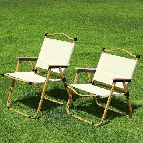 【】大號折疊椅戶外露營野營釣魚沙灘椅子扶手椅