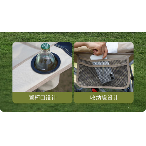 躺椅折疊午休戶外折疊椅可攜式月亮椅辦公室午休神器露營椅子加棉