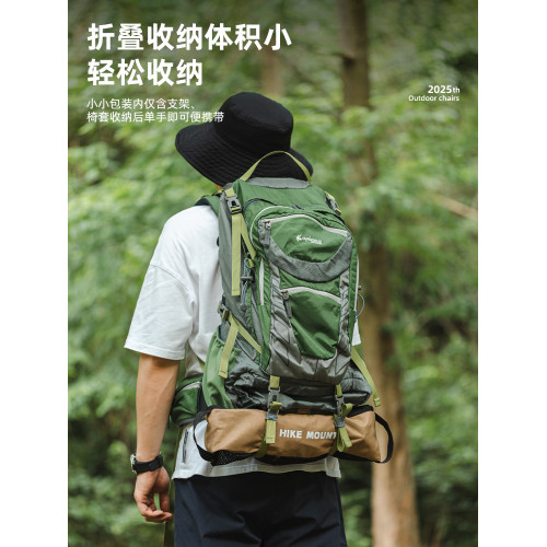 戶外360°旋轉月亮椅可攜式鋁合金釣魚椅露營野餐折疊休閒椅輕便