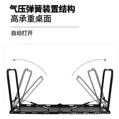 暗影戰術桌戶外野營多功能折疊桌便捷式輕量化燒烤桌可攜式