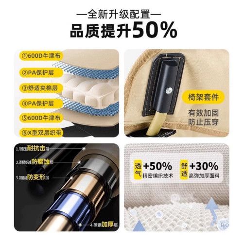 露營日記月亮椅露營椅子戶外折疊桌椅可攜式躺椅釣魚凳沙灘椅野餐