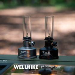 WELLHIKE戶外露營SWS氣燈輕量化可攜式迷你爐具煮茶爐子分體式爐頭