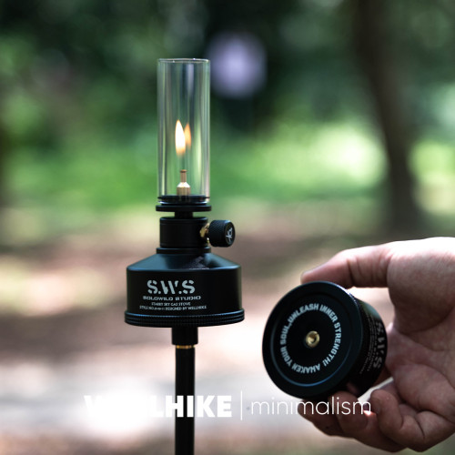 WELLHIKE戶外露營SWS氣燈輕量化可攜式迷你爐具煮茶爐子分體式爐頭