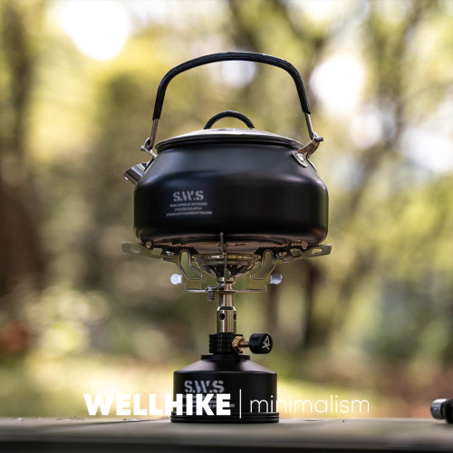 WELLHIKE戶外露營SWS氣燈輕量化可攜式迷你爐具煮茶爐子分體式爐頭