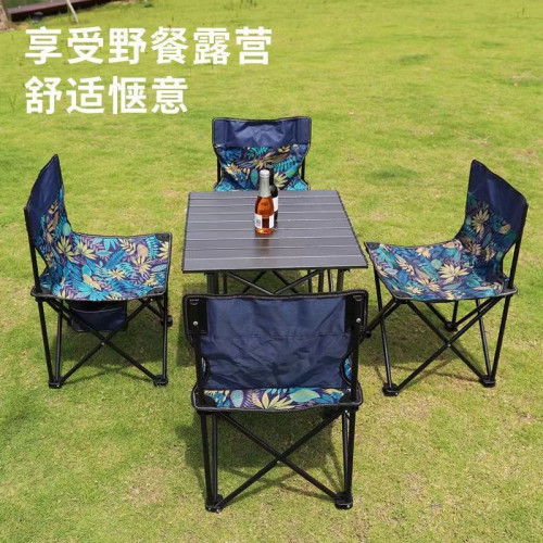 F5G套裝遊露營蛋卷桌旅行燒烤網紅套裝戶外折疊椅子戶外折疊