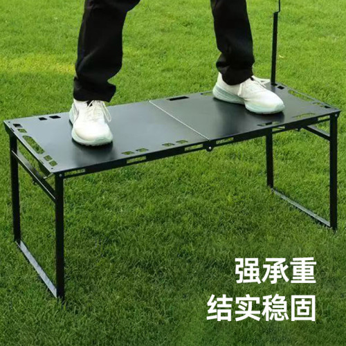 舜傑野外桌戰術露營桌戶外可攜式液壓桿作訓桌子多功能戰術折疊桌