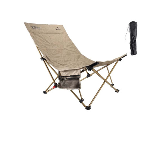 折疊躺椅椅子坐躺矮腳椅靠背椅高靠背可折疊可攜式戶外野營可攜式