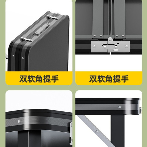 折疊桌子戶外擺攤小桌子可折疊可攜式鋁合金露營野外餐桌椅地攤桌子