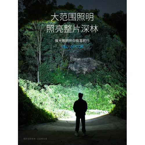 變焦頭戴式強光頭燈充電超亮長續航手電夜釣魚登山專用戶外照明燈
