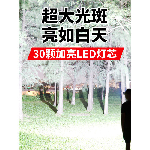 強光頭燈頭戴式超亮充電超長續航鋰電大泛光工作戶外散光礦燈趕海