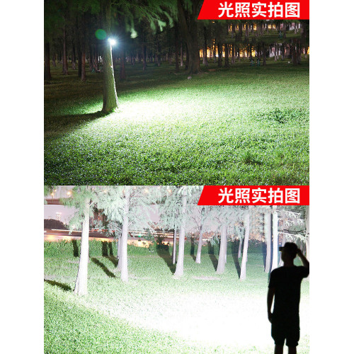 強光頭燈頭戴式超亮充電超長續航鋰電大泛光工作戶外散光礦燈趕海