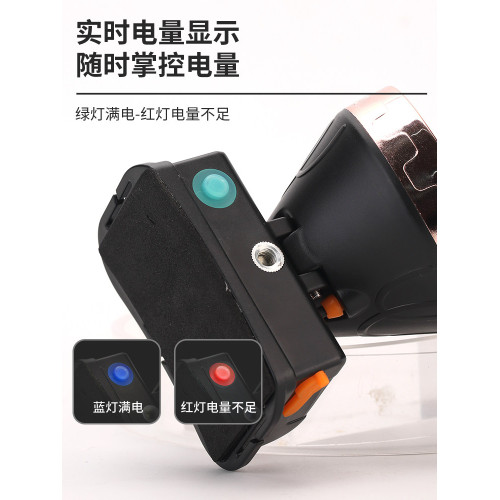 頭燈強光超亮充電頭戴式照明燈超長續航手電筒感應夜釣魚專用礦燈