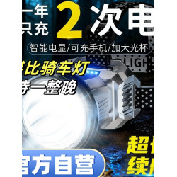 夜釣魚頭燈強光充電超亮頭戴式戶外超長續航手電筒礦燈輕感應專用