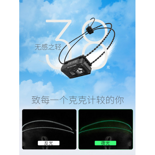 nitecore奈特科爾nu20classic頭燈戶外登山越野跑徒步超輕頭燈
