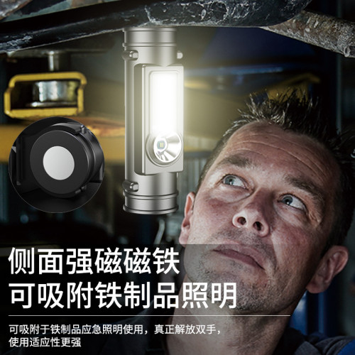 頭燈強光充電超亮釣魚專用頭戴式照明燈感應led超輕小號戶外夜釣