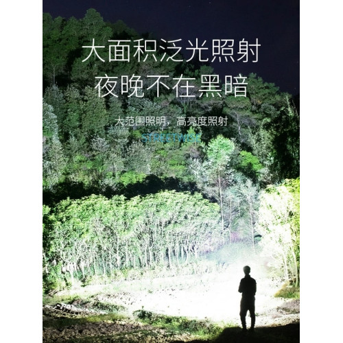 高亮強光感應頭燈頭戴式夜釣野釣專用長續航充電釣魚感應燈