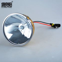 俱競陽土豪金15CM氙氣燈頭HID18公分H3頭燈帶HID燈泡探照燈