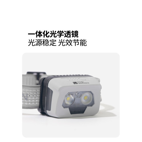 牧高笛零度頭燈H5強光超亮充電戶外徒步登山釣魚頭戴式充電燈