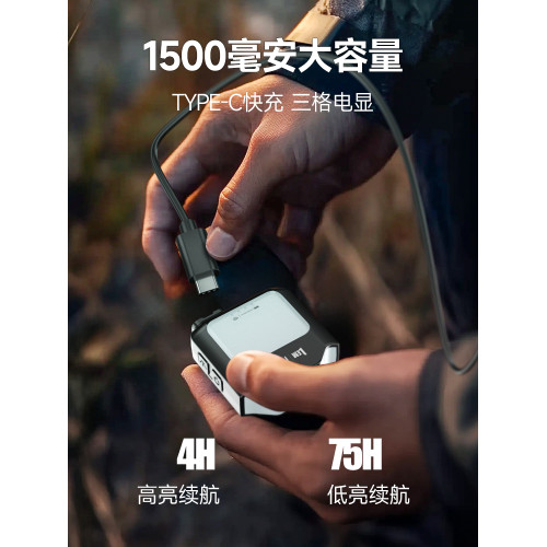 LEM頭燈釣魚專用強光充電超亮超長續航感應帽夾燈頭戴式夜釣頭燈