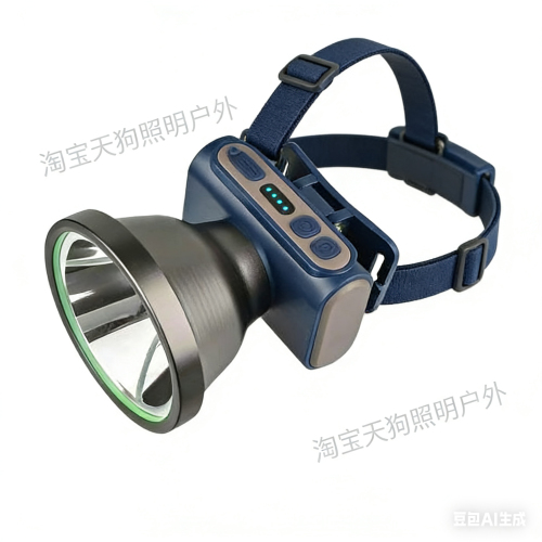 小太陽H210頭燈鋁合金超亮充電式頭戴多功能強光礦燈led防水USB