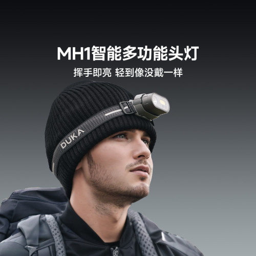杜克頭燈MH1充電超亮多功能照明夜釣手電筒鋰電戶外露營超長續航