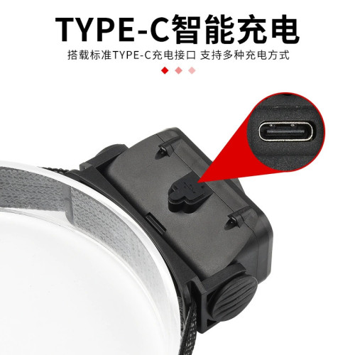 新款頭燈usb充電戶外釣魚燈強光照明感應多功能led工作燈 新款頭燈usb充電戶外釣魚燈強光照明感應多功能led工作燈