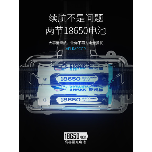 2026新款頭燈強光超亮充電戶外趕海夜釣釣魚專用感應頭戴式手電筒